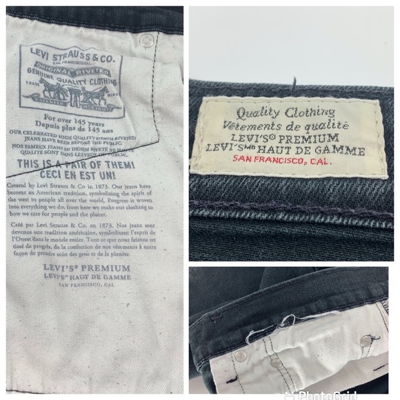 Levi's Men's 510 Skinny Fit Black Jeans, 32 x 34 - Picture 16 of 16